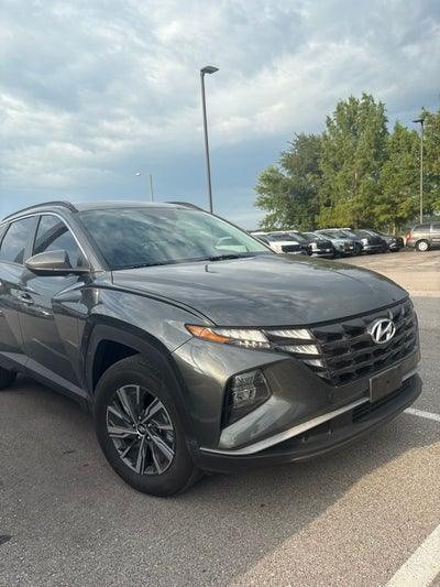 2024 Hyundai TUCSON HYBRID Blue