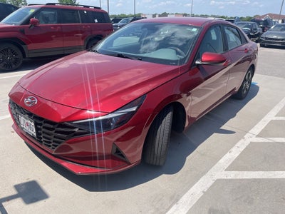 2023 Hyundai ELANTRA HYBRID Blue