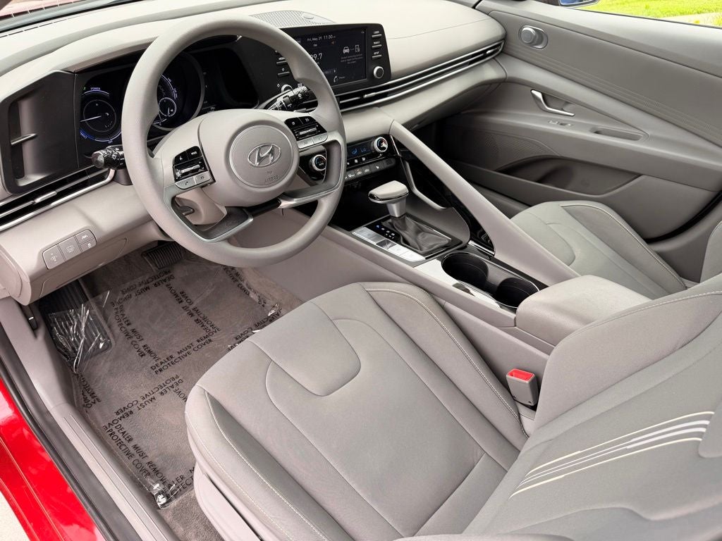 2023 Hyundai ELANTRA HYBRID Blue