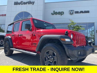 2021 Jeep Wrangler Unlimited Sport S