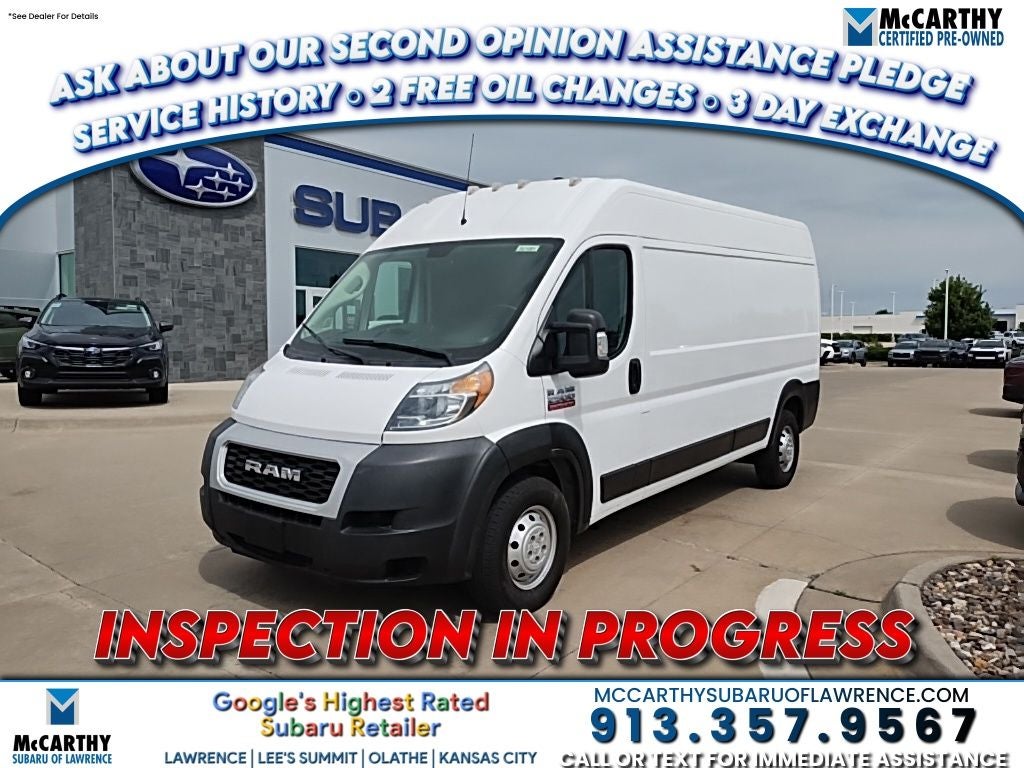2021 RAM ProMaster 2500 High Roof 159 WB
