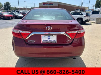 2016 Toyota Camry LE
