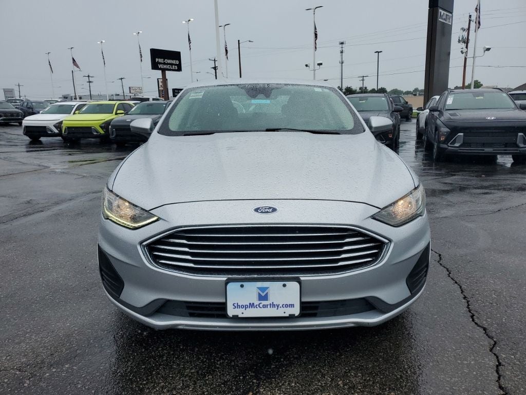 Used 2019 Ford Fusion Hybrid SE with VIN 3FA6P0LU1KR181462 for sale in Kansas City
