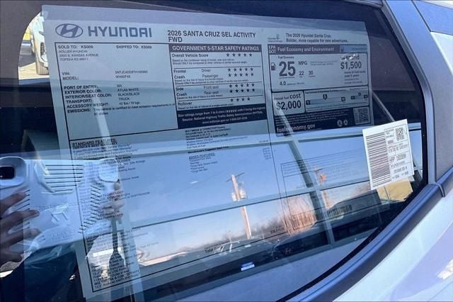 2026 Hyundai SANTA CRUZ SEL