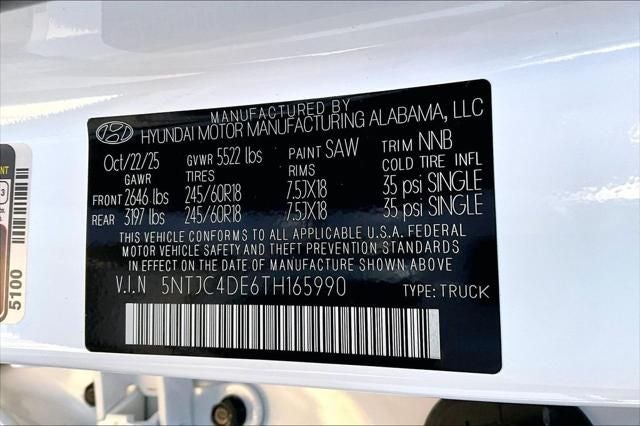 2026 Hyundai SANTA CRUZ SEL