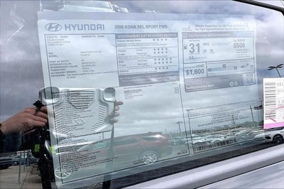 2026 Hyundai KONA SEL Sport