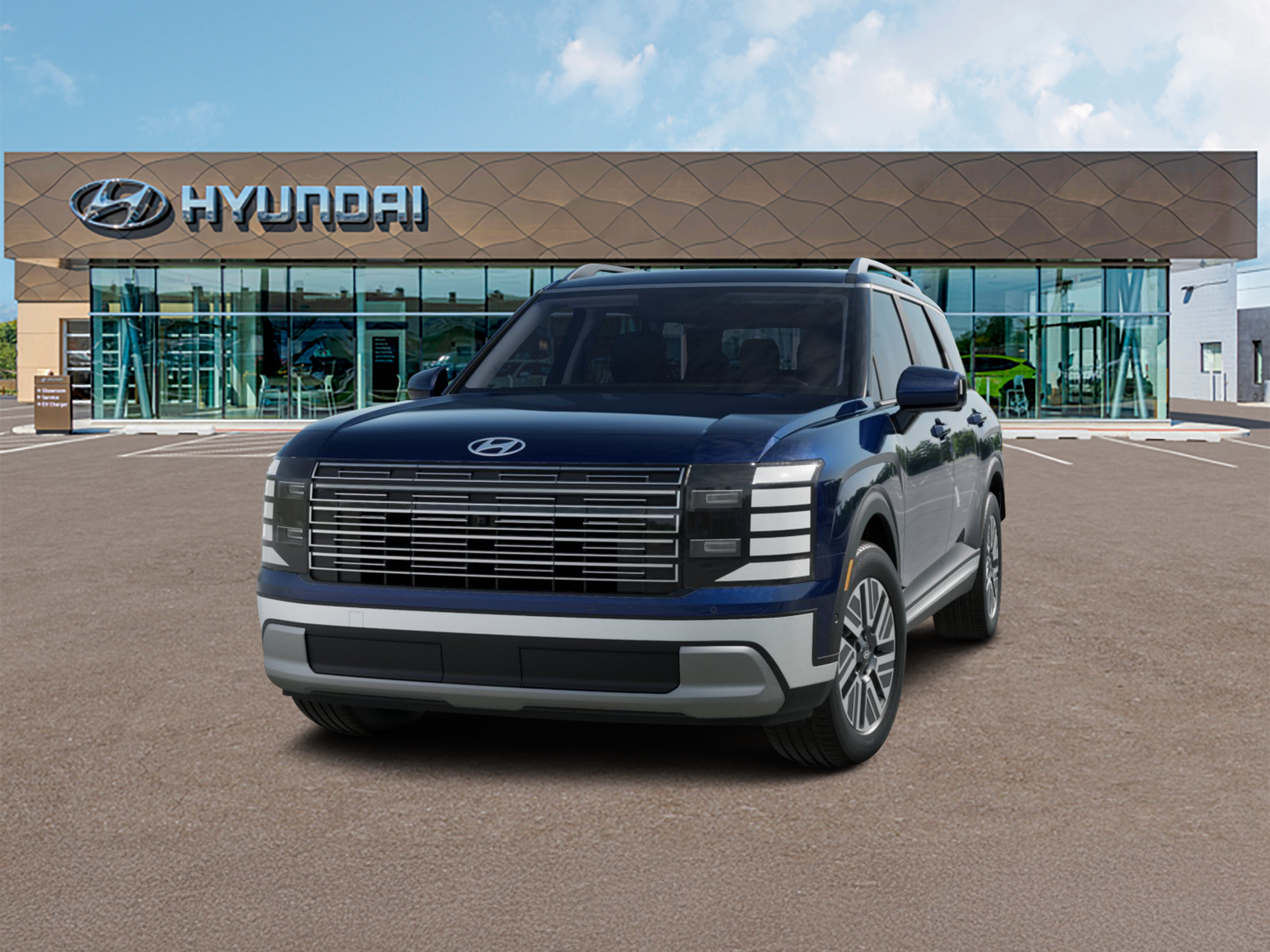 2026 Hyundai Palisade Blue SEL Premium 7 Passenger Hybrid FWD's photo
