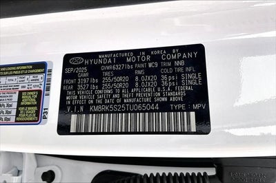 2026 Hyundai PALISADE Limited FWD
