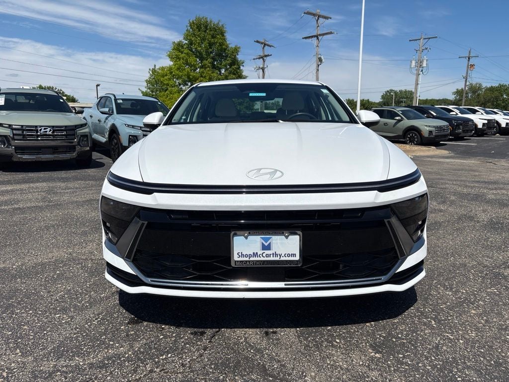 Used 2025 Hyundai Sonata Hybrid SEL with VIN KMHL34JJ7SA106411 for sale in Kansas City