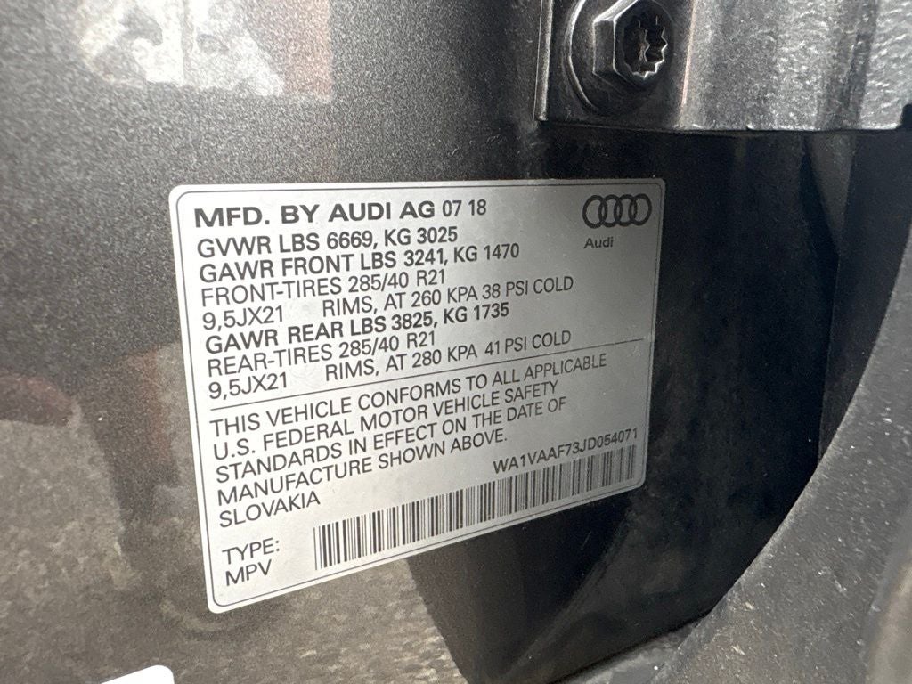 2018 Audi Q7 Prestige - Photo 42
