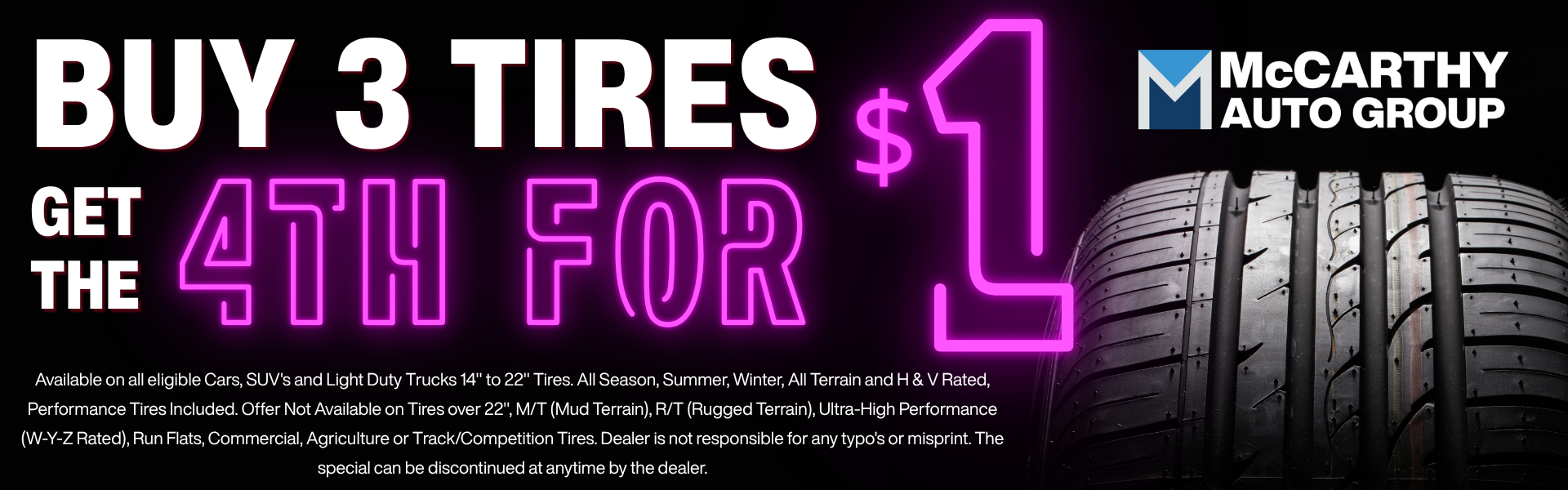 Tire Deals Near Topeka, KS