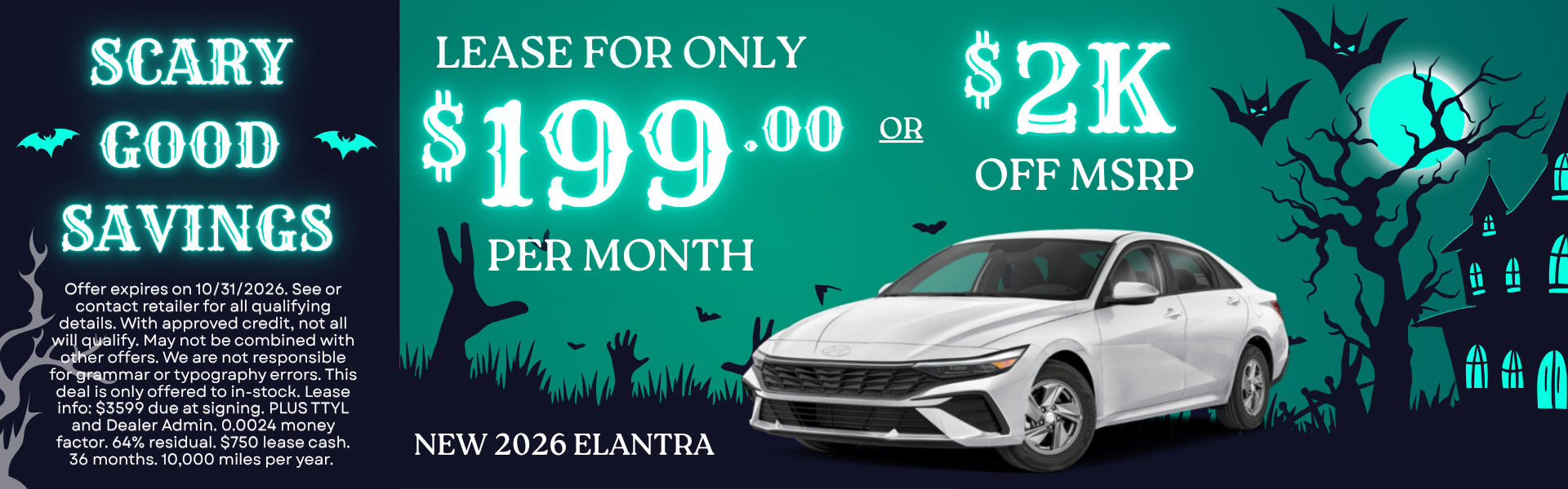 Lease for only 199 per month or 2k off msrp